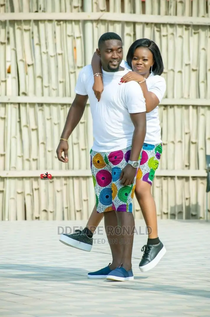 Ankara Shorts for Couple
