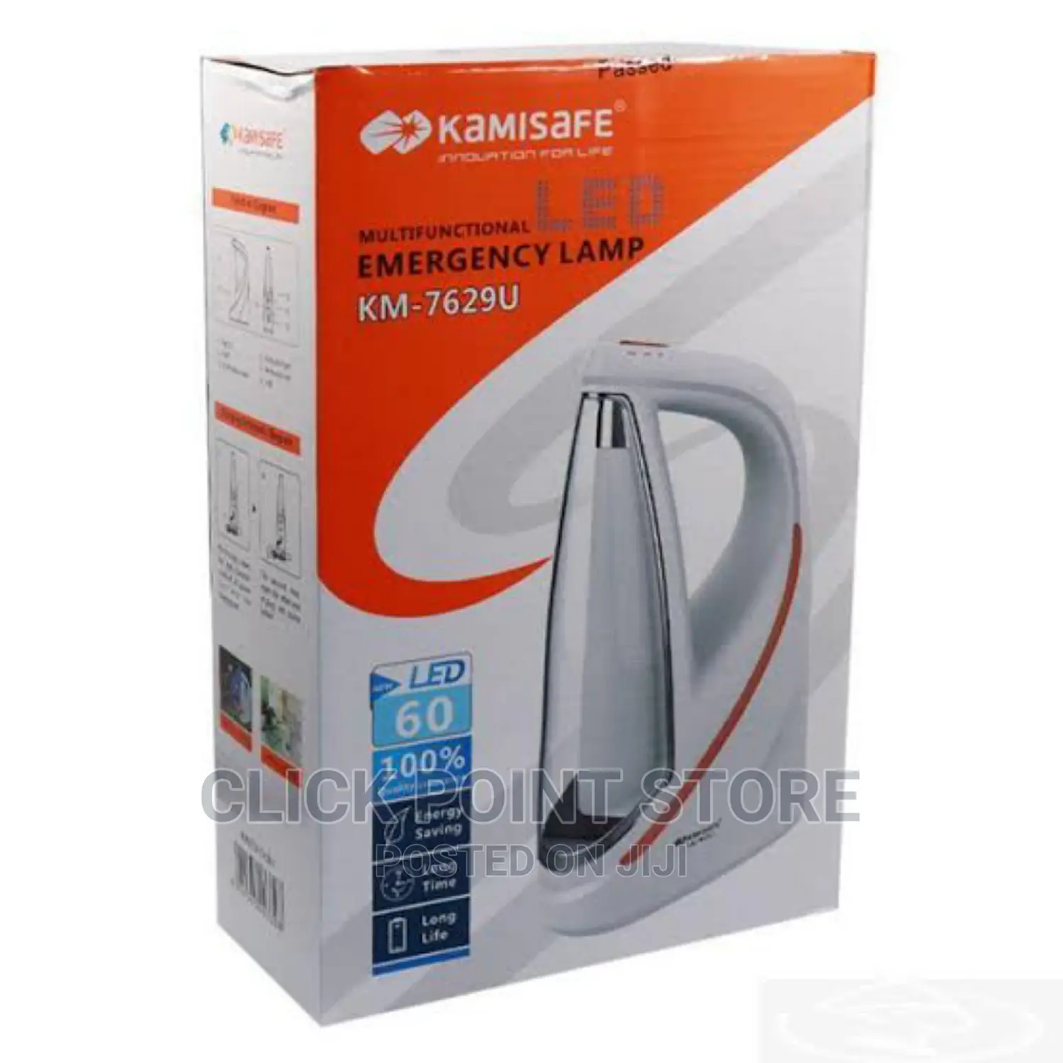 Kamisafe Emergency Rechargeable Lamp