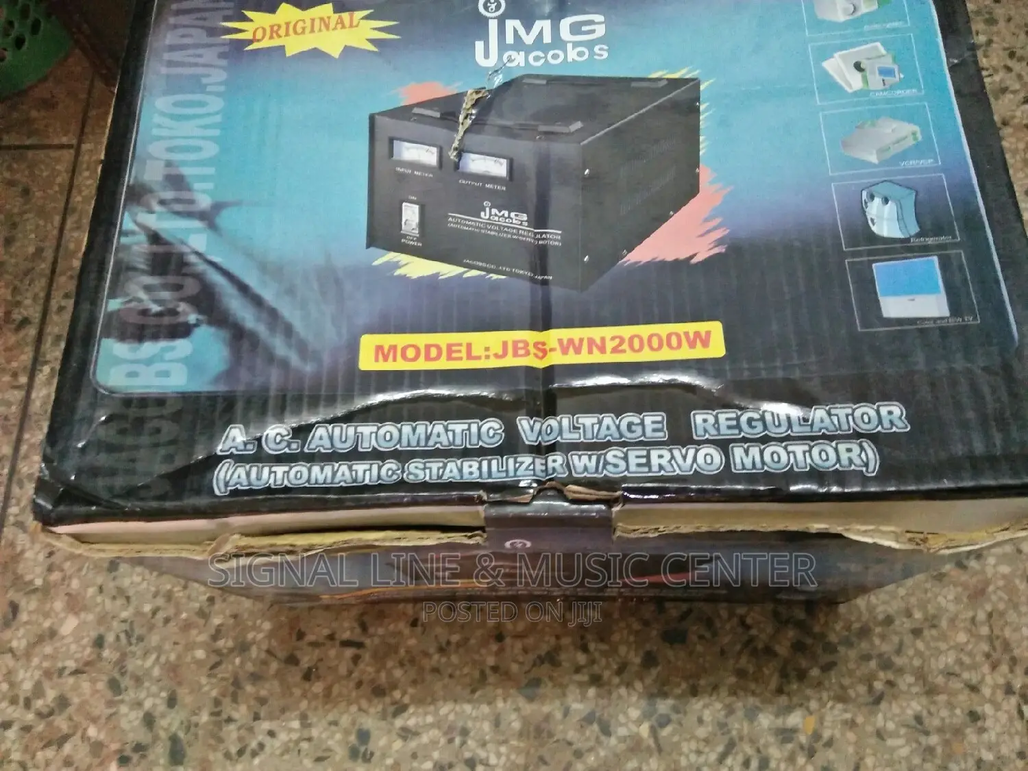 JMG Jacobos a/C Automatic Stabilizer W Servo Motor 2000w