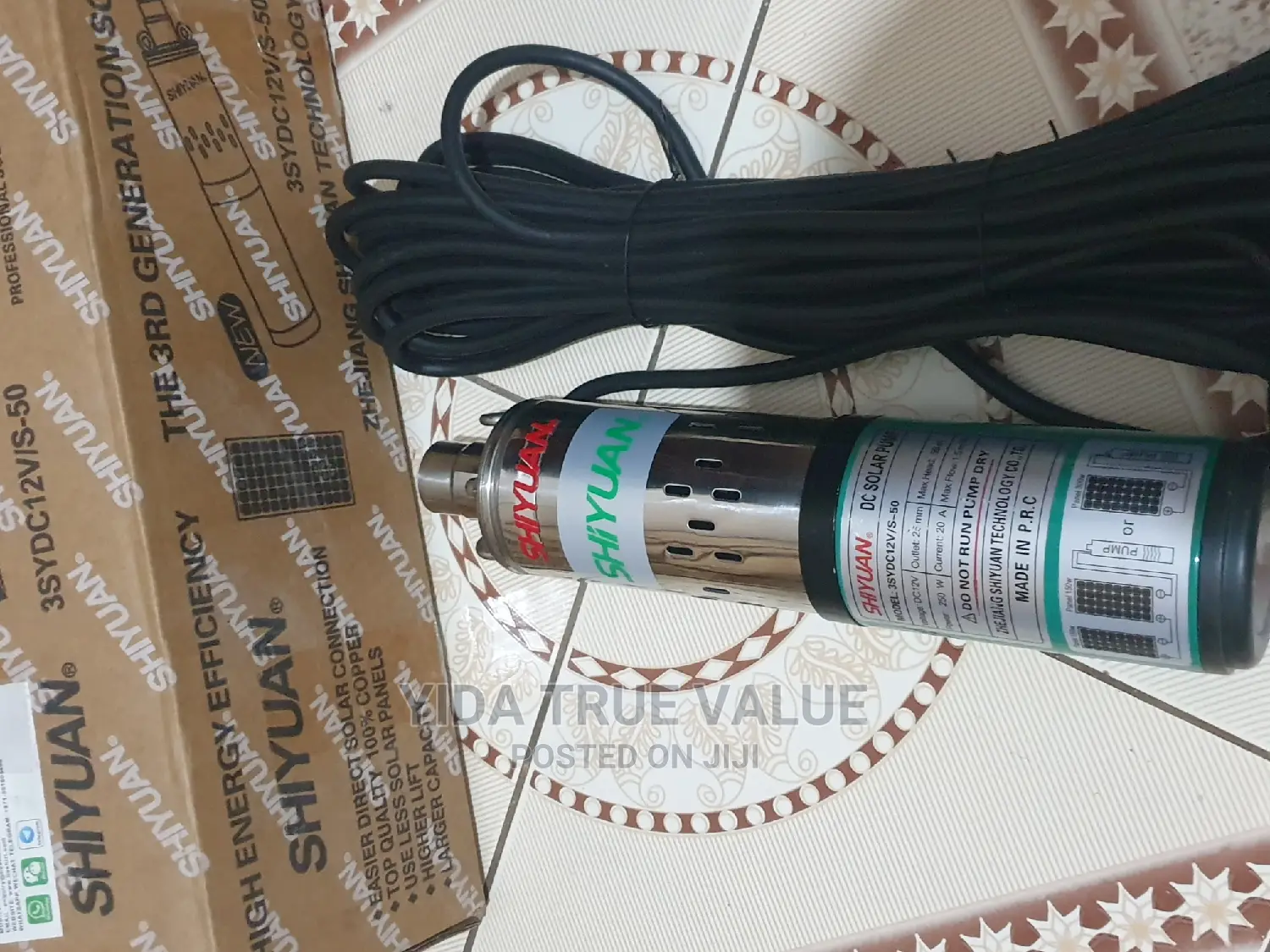 Solar Water Pump Shiyuan 50m