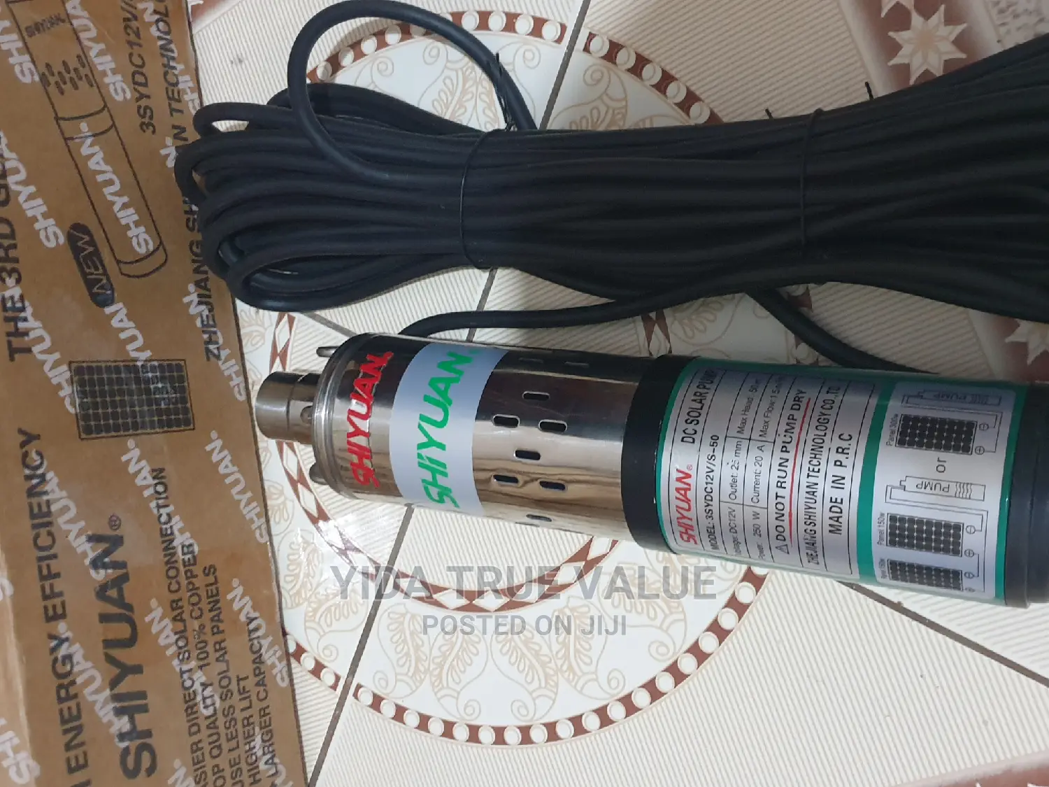Solar Water Pump Shiyuan 50m
