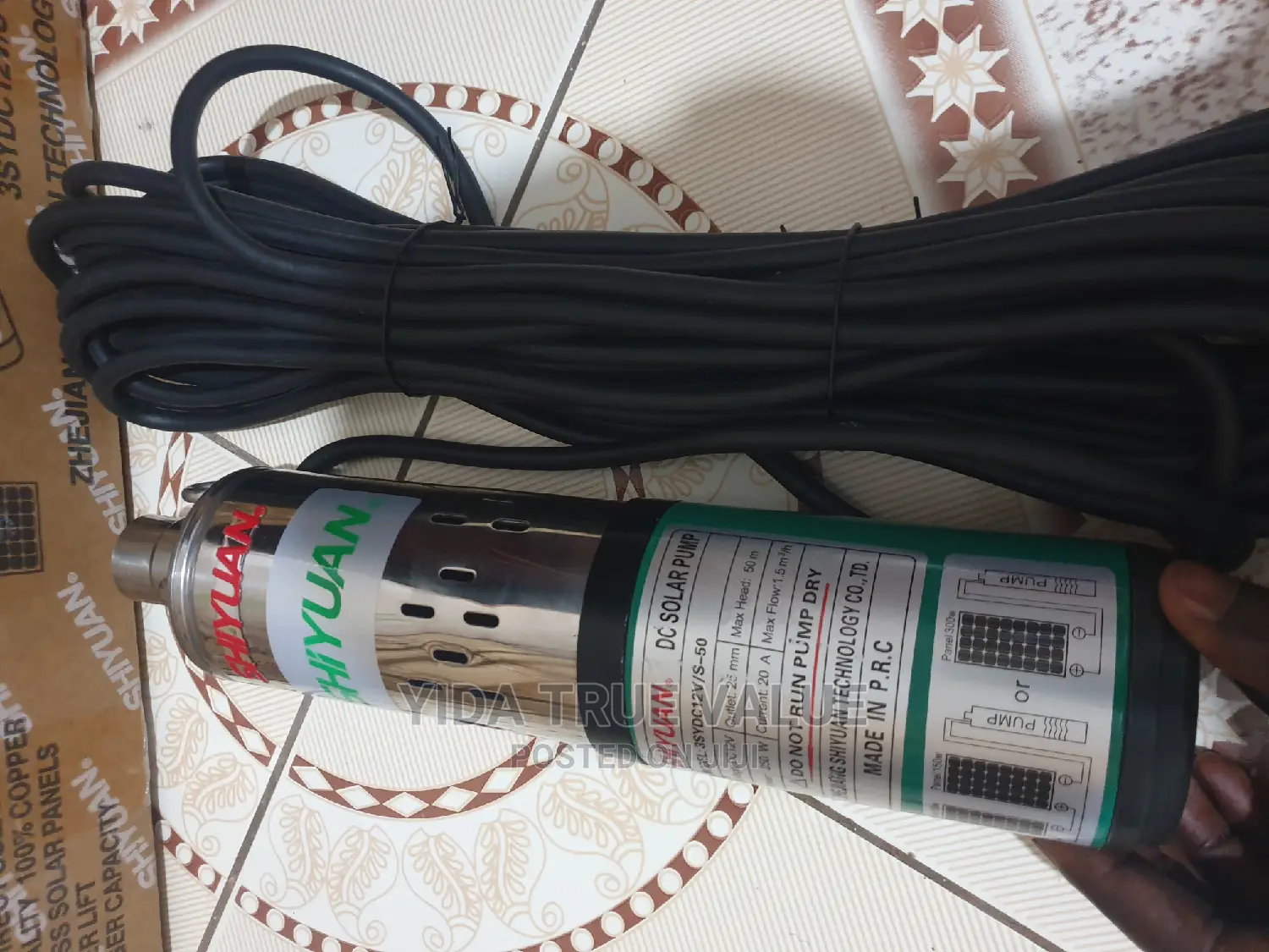 Solar Water Pump Shiyuan 50m
