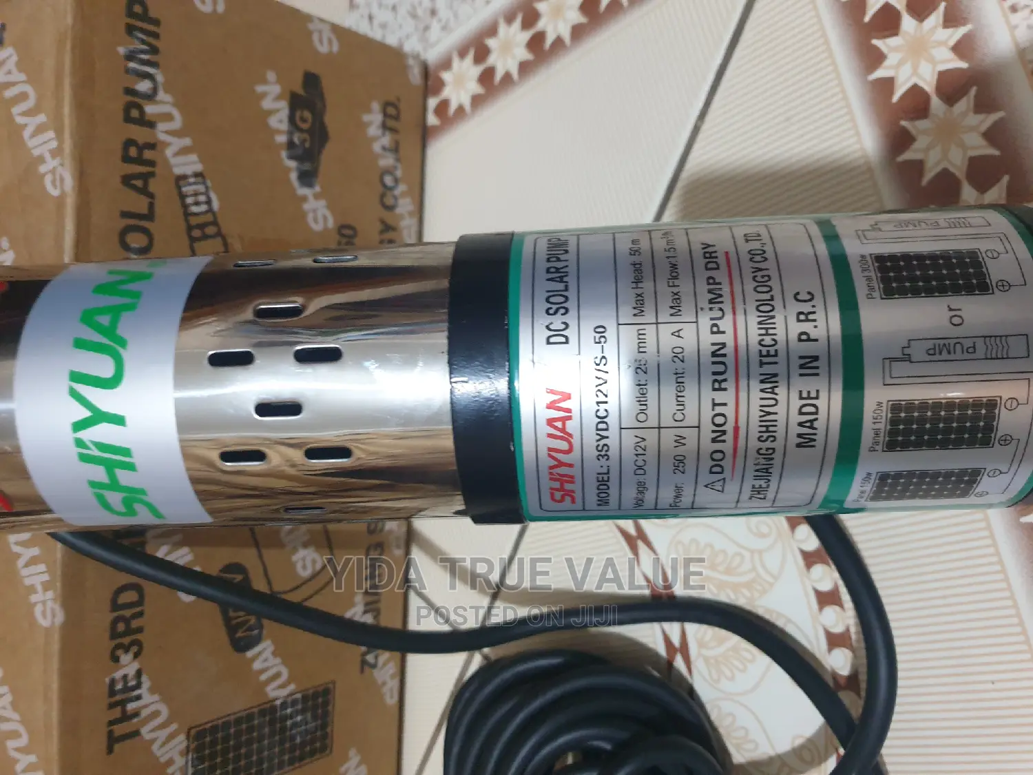 Solar Water Pump Shiyuan 50m