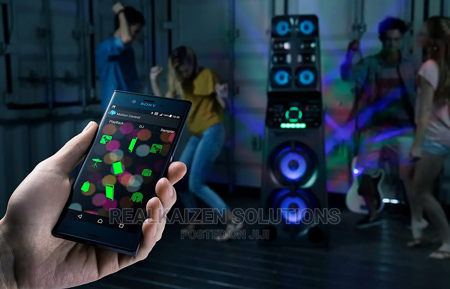 Sony Wi-Fi High Power One Box Party Music System