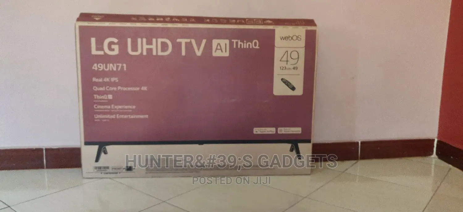 Lg 49inchs Uhd 4k Smart 2020 With Apple Airplay and Bluetoot