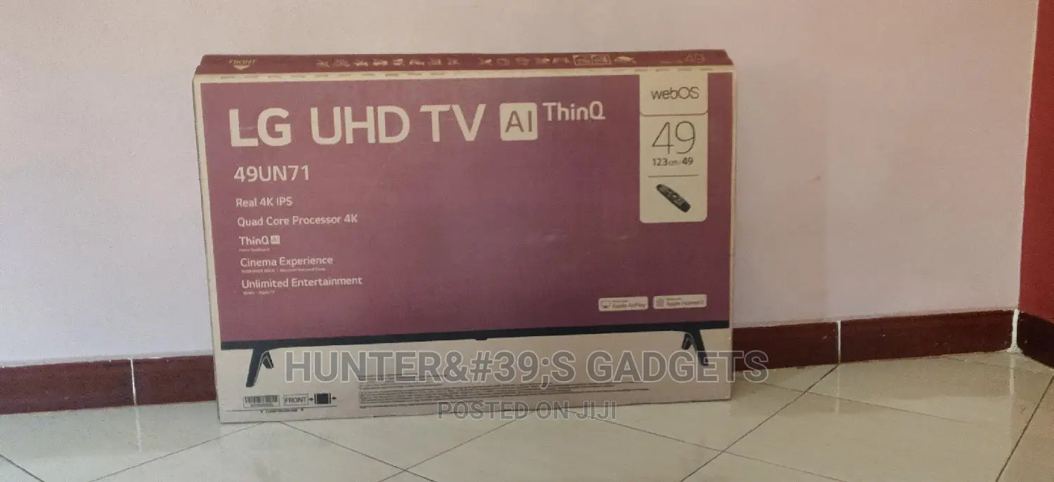 Lg 49inchs Uhd 4k Smart 2020 With Apple Airplay and Bluetoot