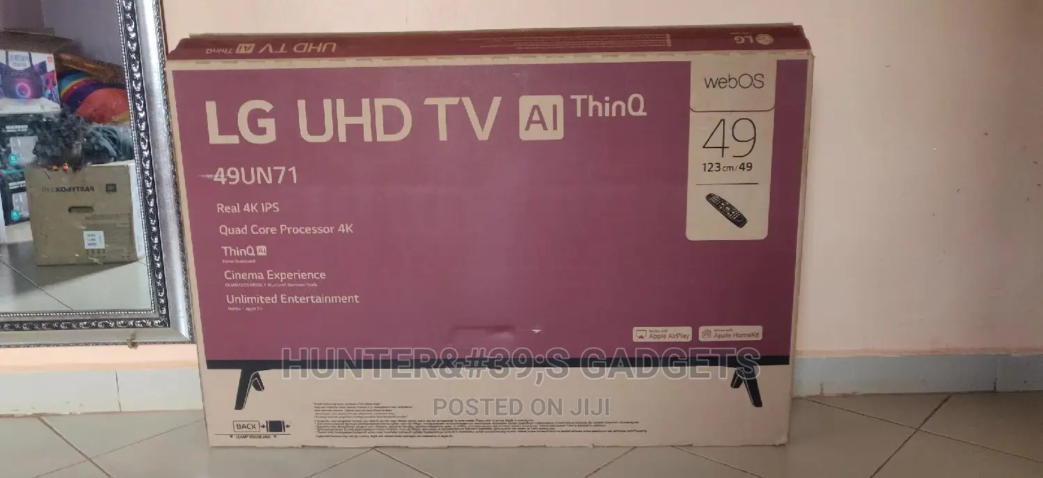 Lg 49inchs Uhd 4k Smart 2020 With Apple Airplay and Bluetoot