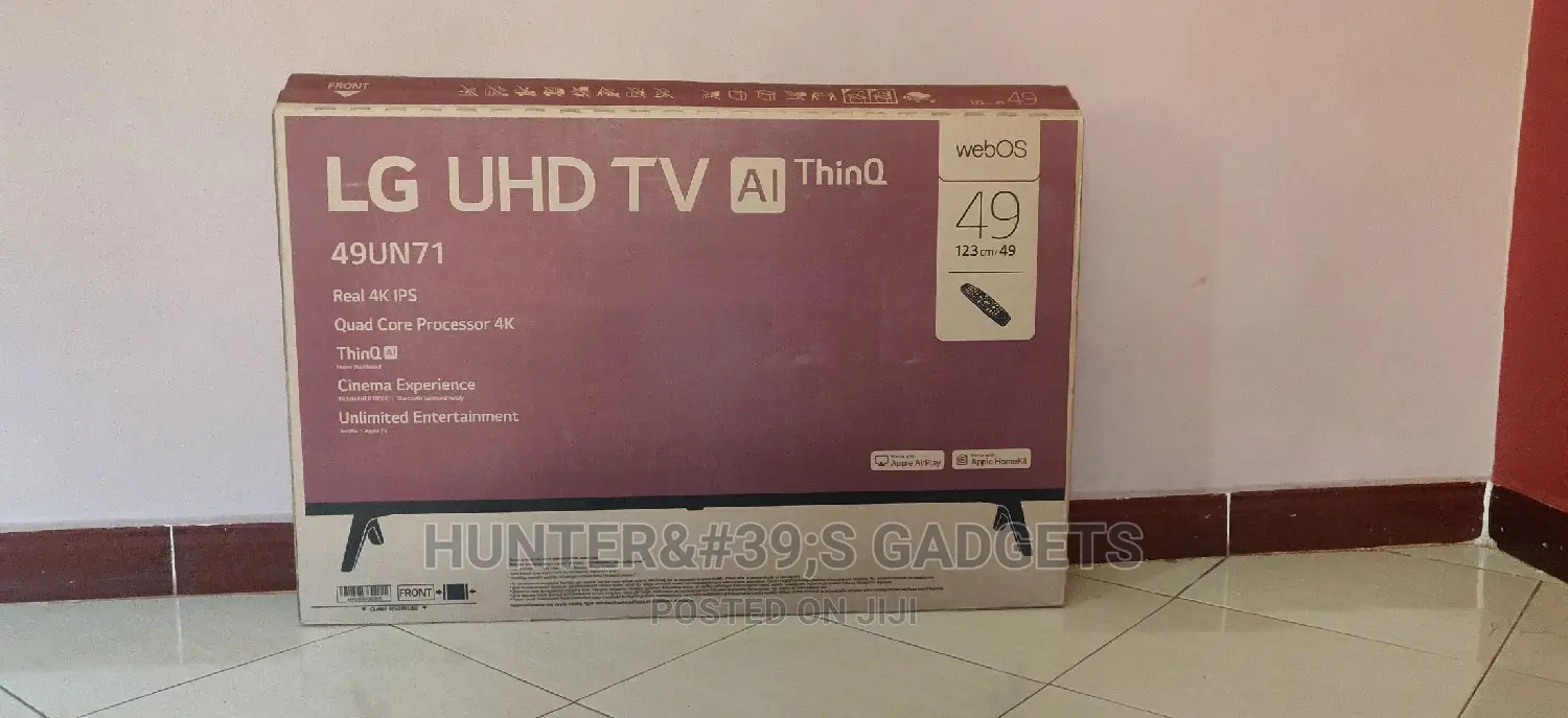 Lg 49inchs Uhd 4k Smart 2020 With Apple Airplay and Bluetoot