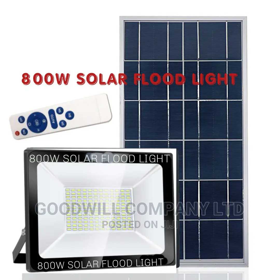 800W Solar Flood Light
