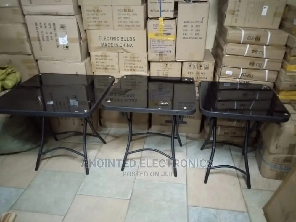 Foldable Tables Black
