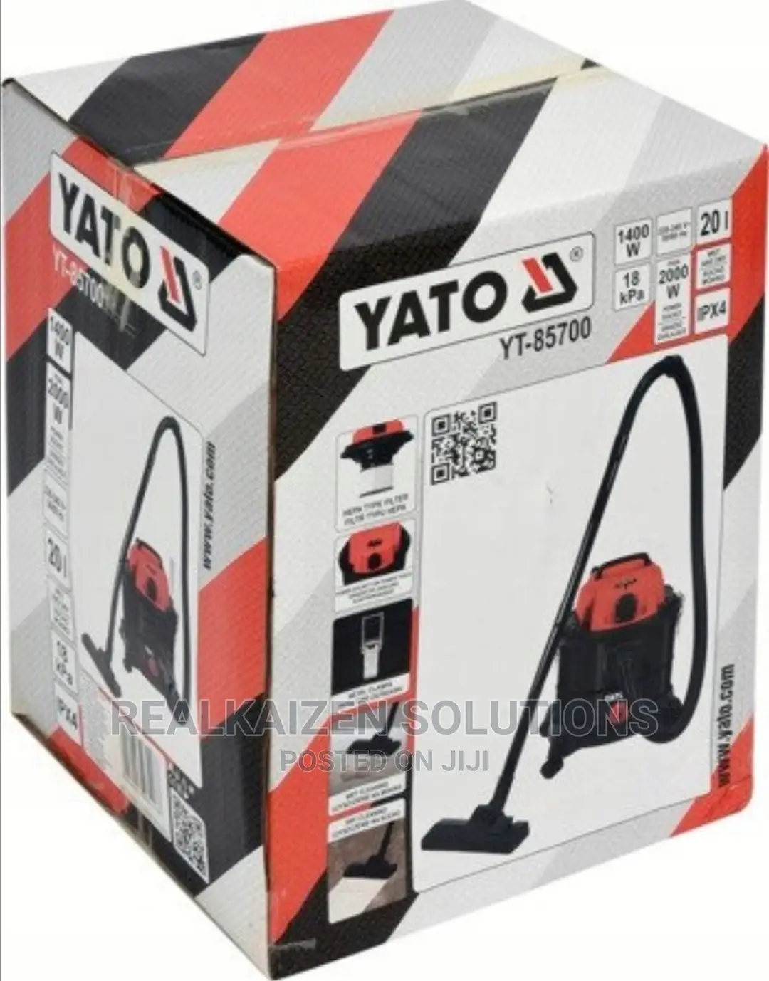 Poland YATO 20L Wet and Dry Premium Vacuum Cleaner 1400W
