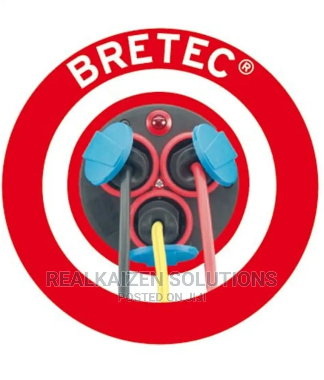 German Brennenstuhl 3-Way Heavy Duty Socket Cable Reel 50M