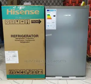 Hisense Fridge 120litres Silver Color Single Door