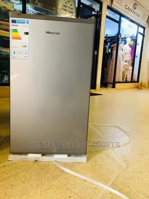 Hisense Fridge 120litres Silver Color Single Door