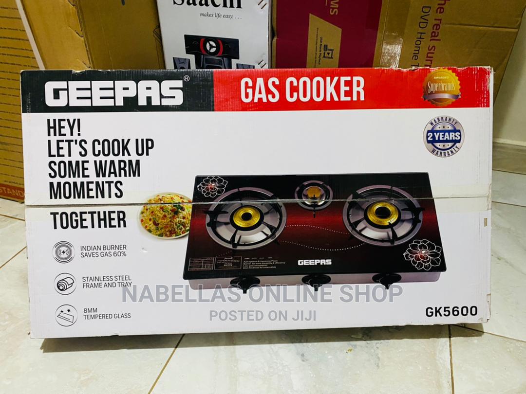Geepas Triple Gas Cooker in Kampala Kitchen Appliances, Nabellas
