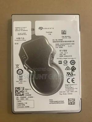 Seagate 1TB Slim 2.5inch Laptop Internal Harddrive