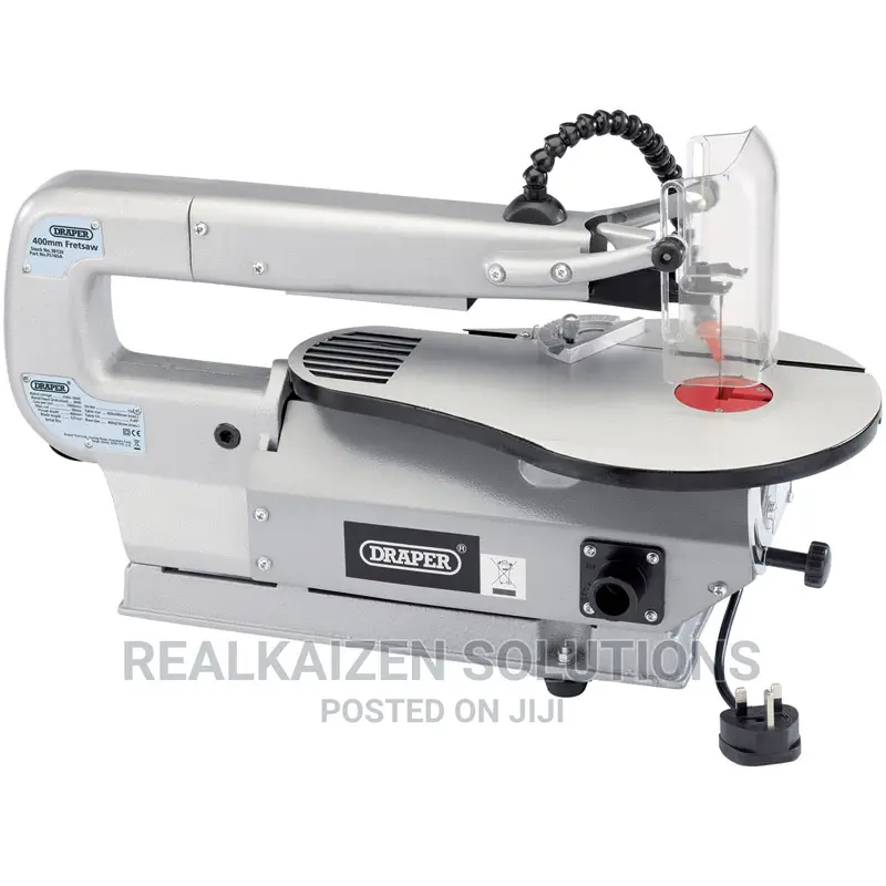 UK DRAPER 400mm Fret Saw Scroll Saw Without Working Light