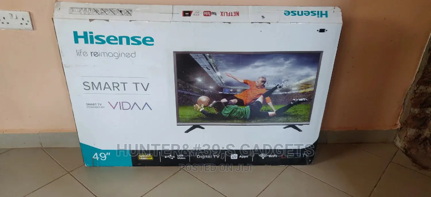 Hisense 49inches Smart Digital Silver Body