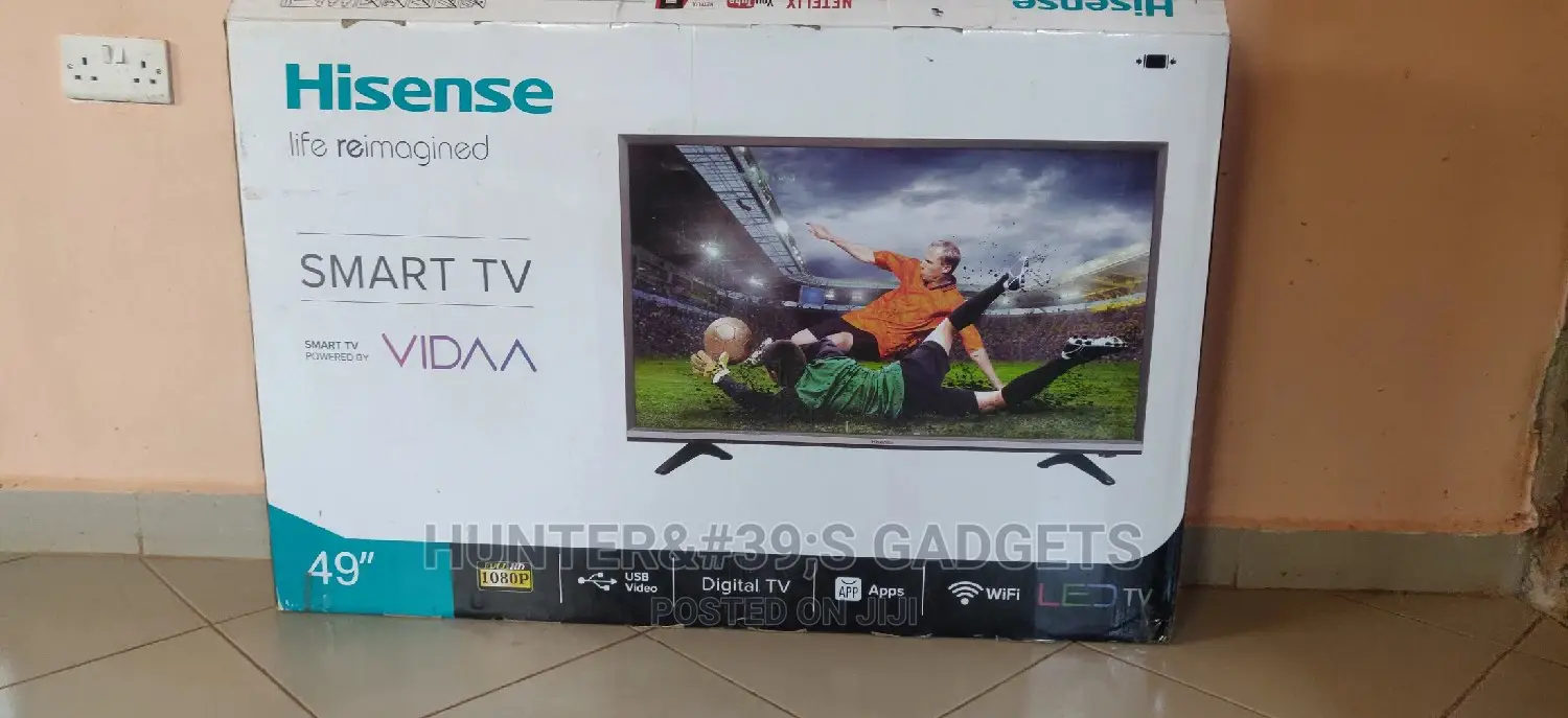 Hisense 49inches Smart Digital Silver Body