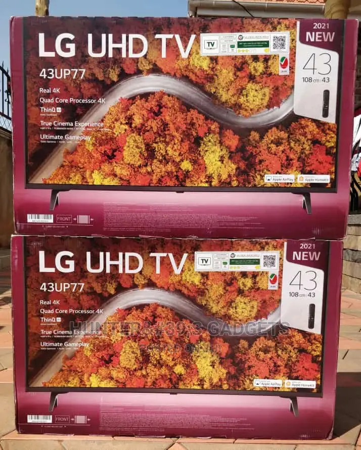 Lg 43inches Uhd 4k Smart Lastest Model 2021 With Apple Airpl