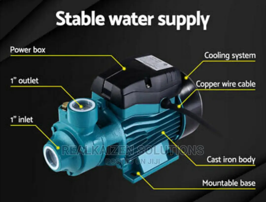 Pioneer 35 Meter Electric Clean Water Pump 0.37kw/0.5hp