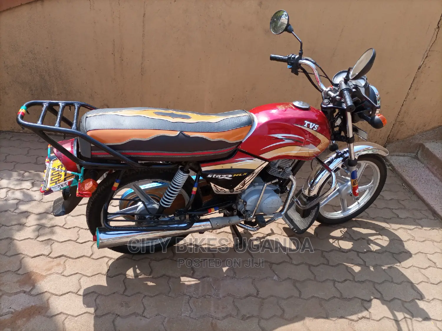 TVS Apache 180 RTR 2017 Red in Kampala Motorbikes & Scooters, City