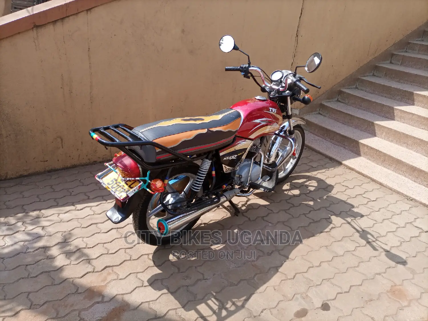 TVS Apache 180 RTR 2017 Red in Kampala Motorbikes & Scooters, City