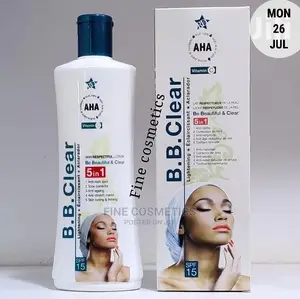 BB Clear Whitening Set of 4: Lotion, Serum, Soap, and Oil
