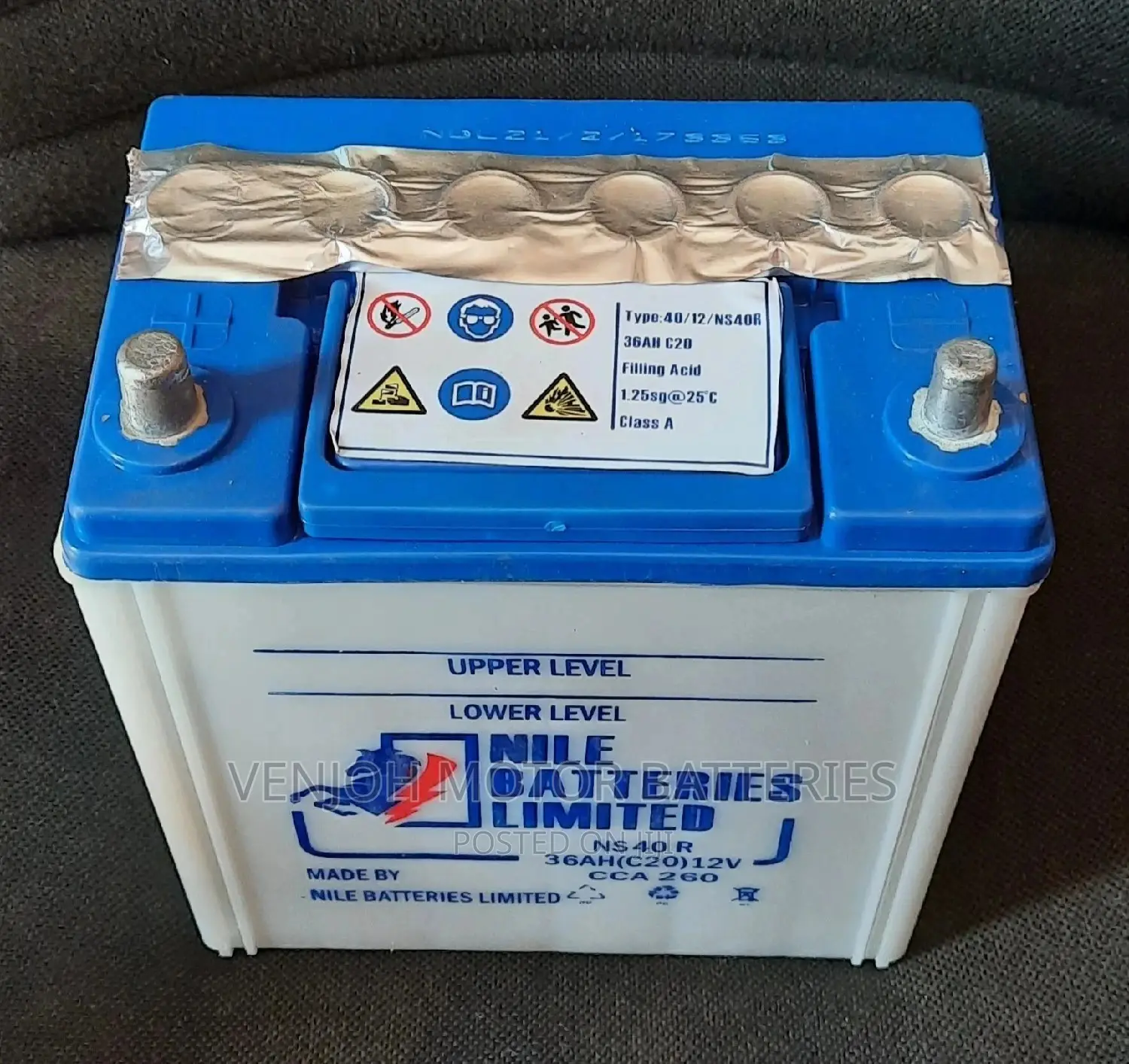 NS40 Nile Car Battery