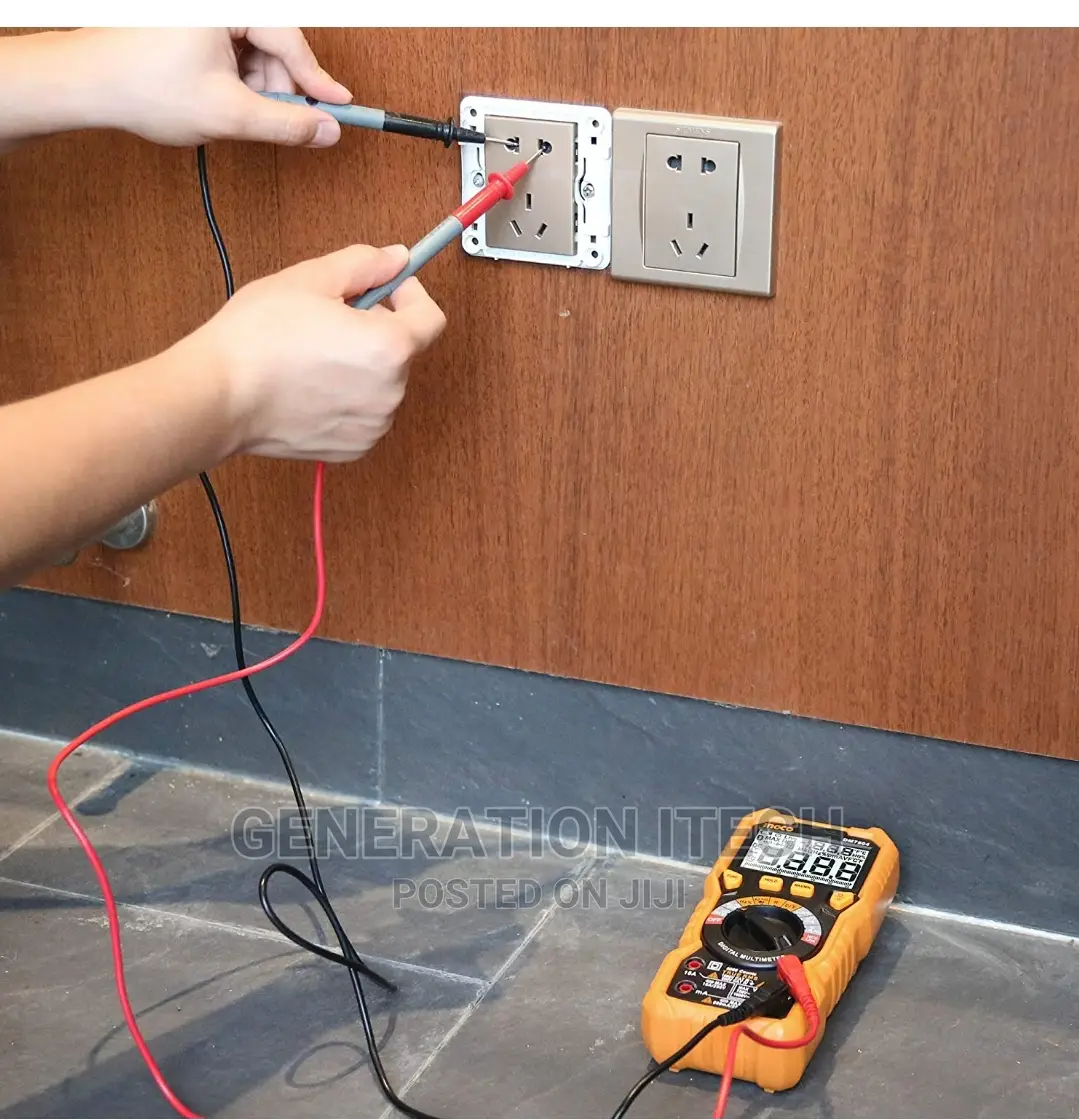 Ingco Digital Multimeter-Measures AC DC - Double Fused