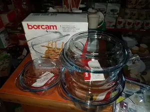 3-Piece Glass Casserole