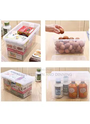 Plastic Storage Containers (4pcs)