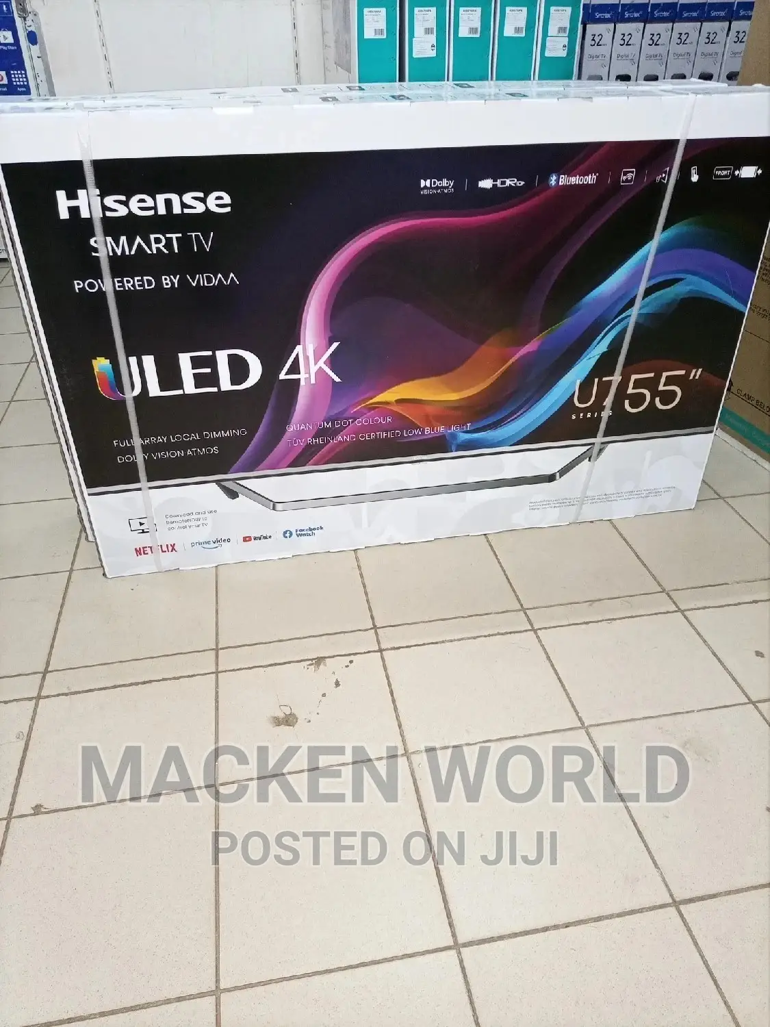 Hisense Quantum Dot Uled 4K 55 Inches