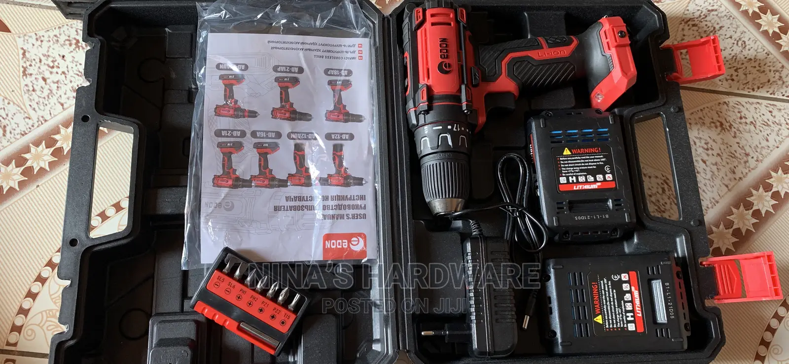 Edon Cordless Drill 21V / Battery Drill