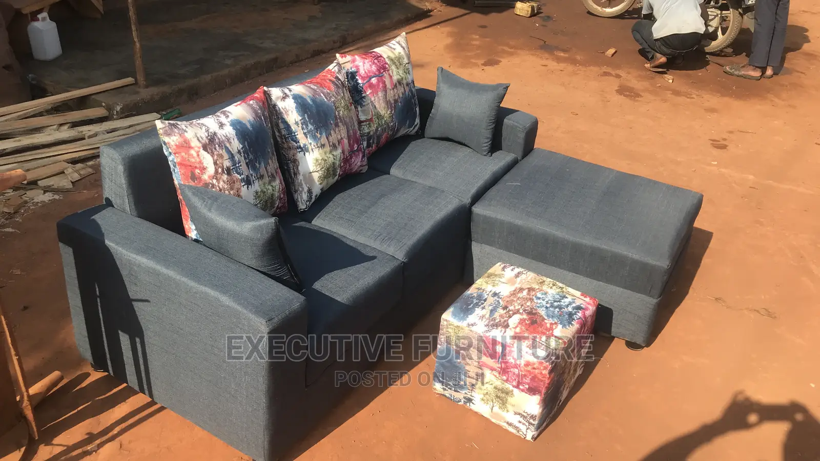 Sectional Gray