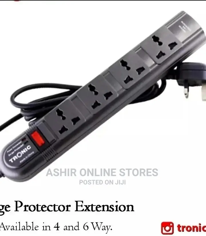 Electrical Power Extension Socket With Surge Protector