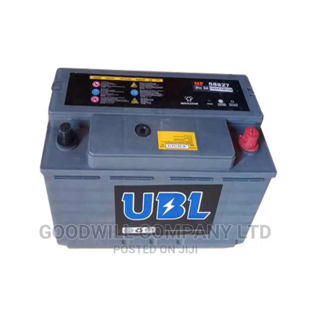 Maintenance Free DIN88 88ah UBL Car Battery