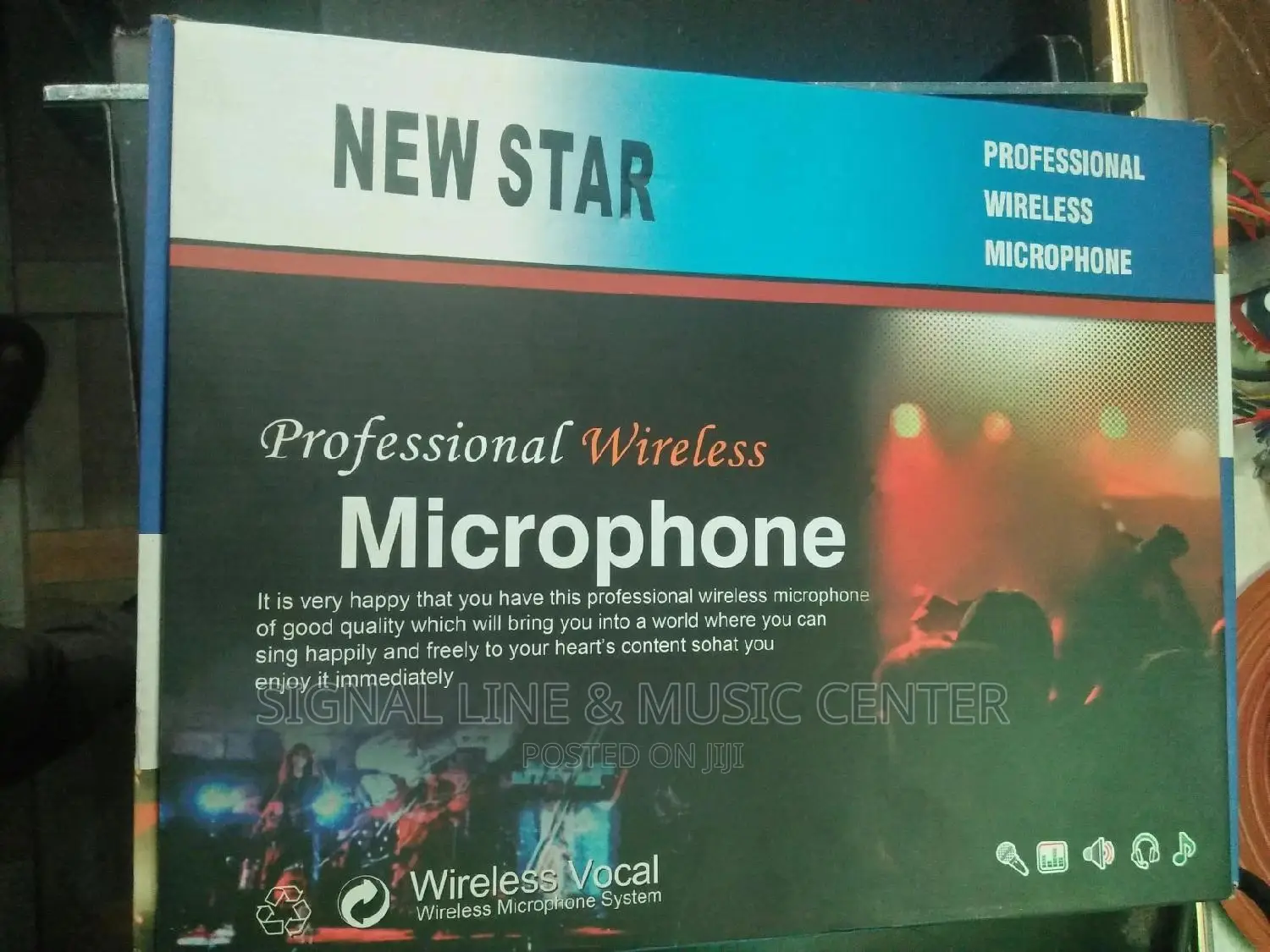 Lapel New Star Wireless Microphone Not Hand Mic