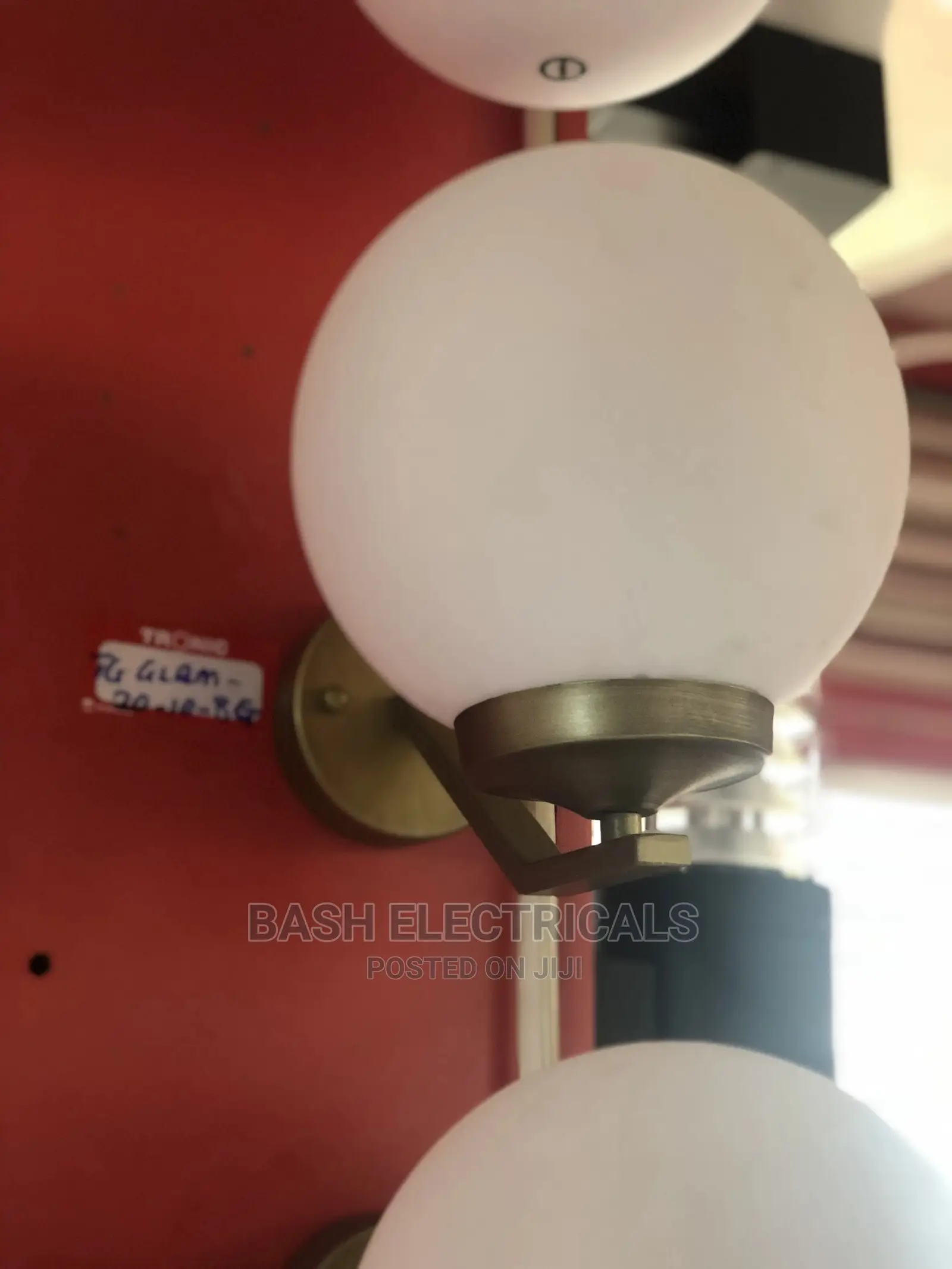 Gold Wall Bracket Glass