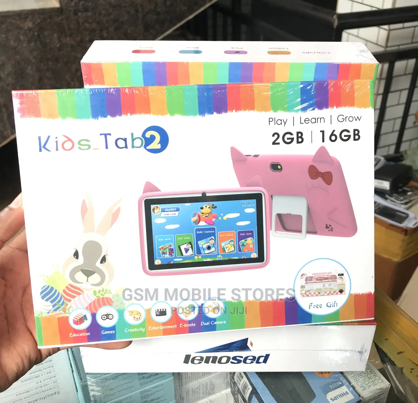 Lenosed Kids Tab 2 : 7 Inch, 16GB, 2GB RAM, Wi-Fi