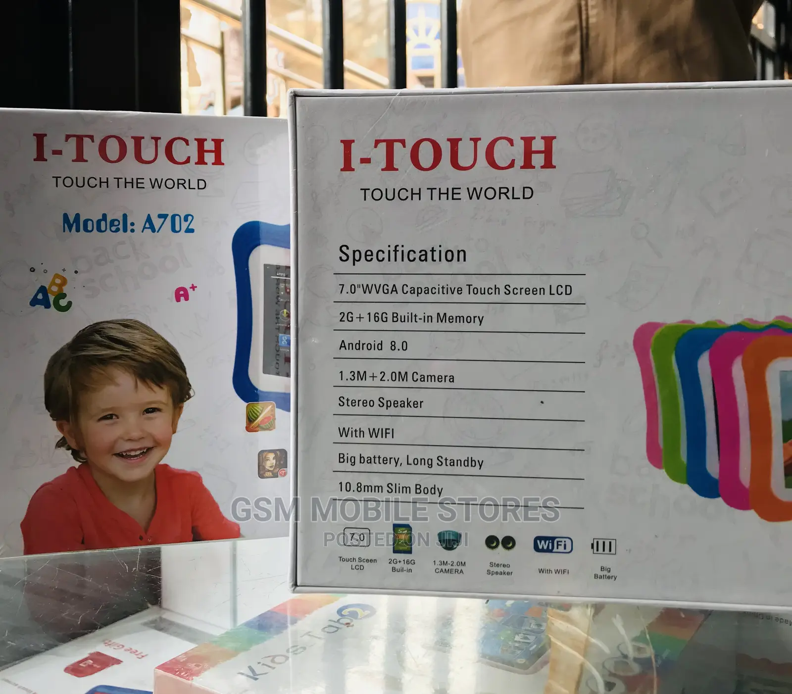 Itouch A702, Tablet 7 Inch,16GB and 1GB Ram