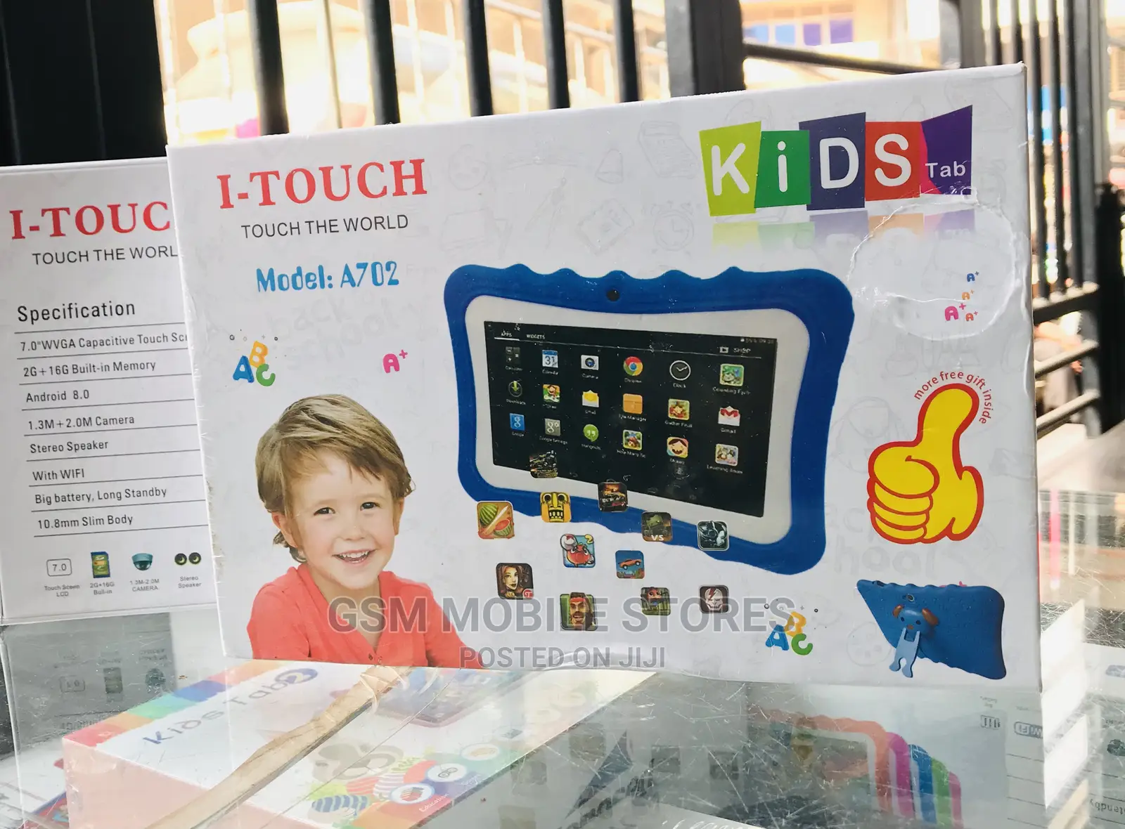 Itouch A702, Tablet 7 Inch,16GB and 1GB Ram