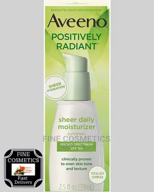 Aveeno Positively Radiant Sheer Daily Moisturizing Lotion