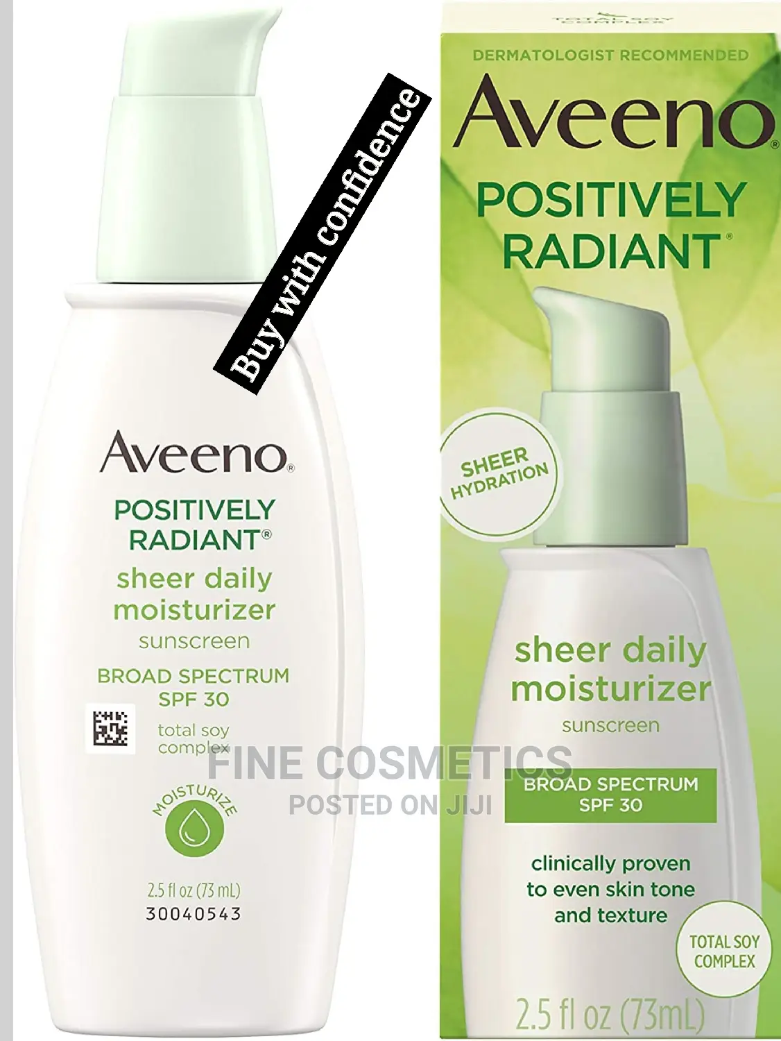 Aveeno Positively Radiant Sheer Daily Moisturizing Lotion