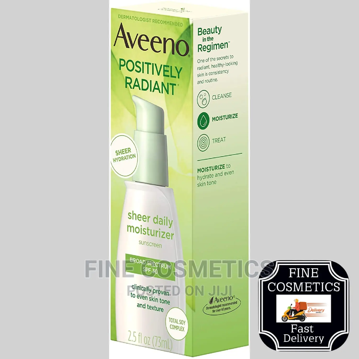 Aveeno Positively Radiant Sheer Daily Moisturizing Lotion