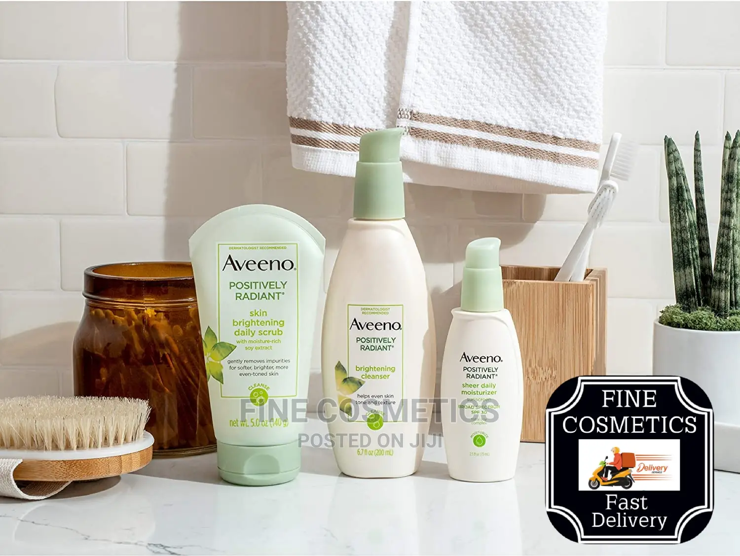 Aveeno Positively Radiant Sheer Daily Moisturizing Lotion