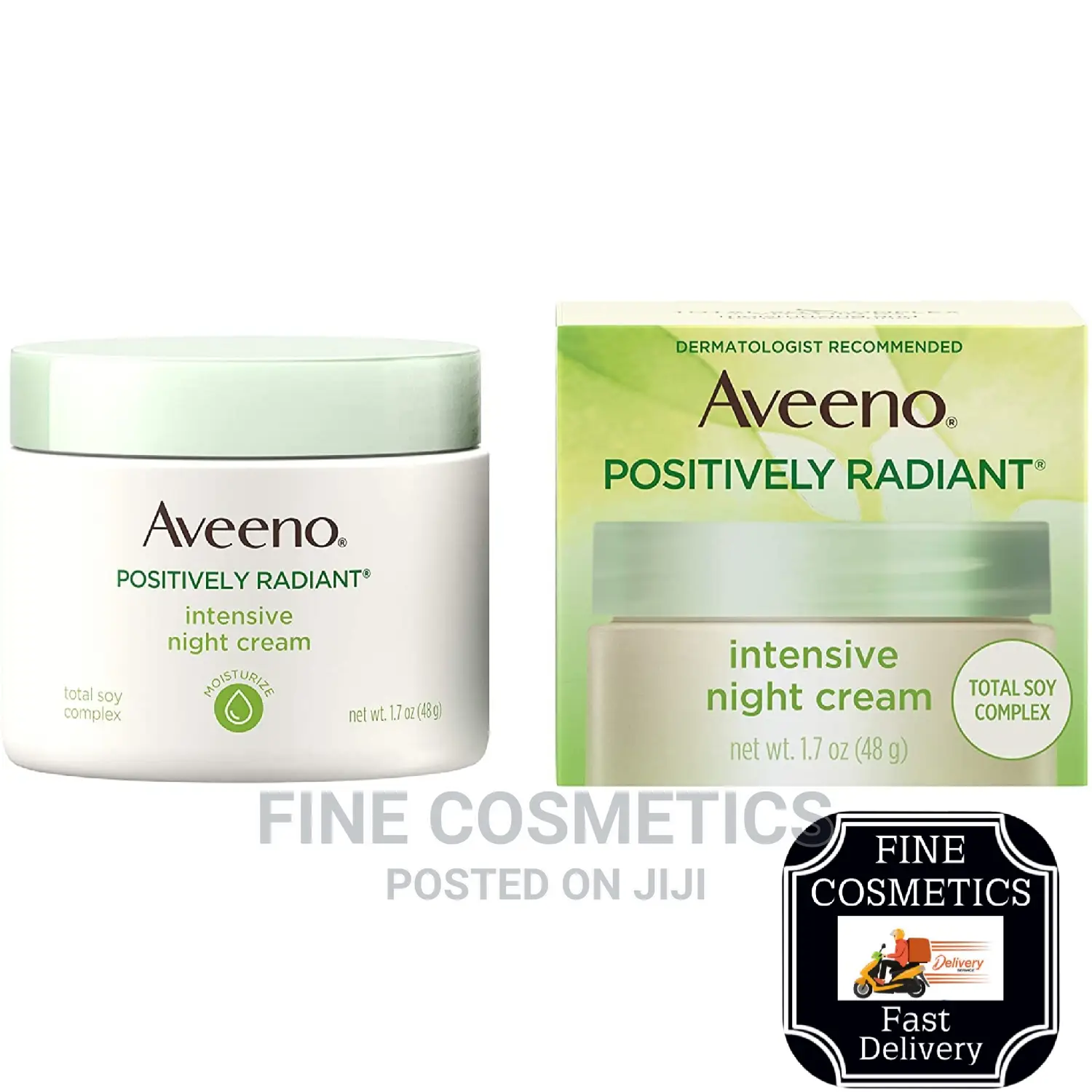 Aveeno Positively Radiant Intensive Moisturizing Night Cream