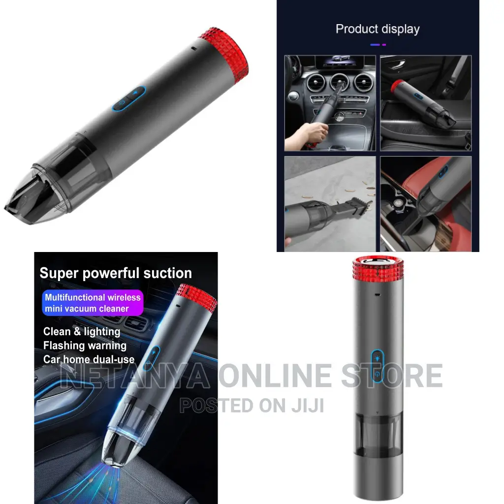 Portable Cordless Vacuum Cleaner.
