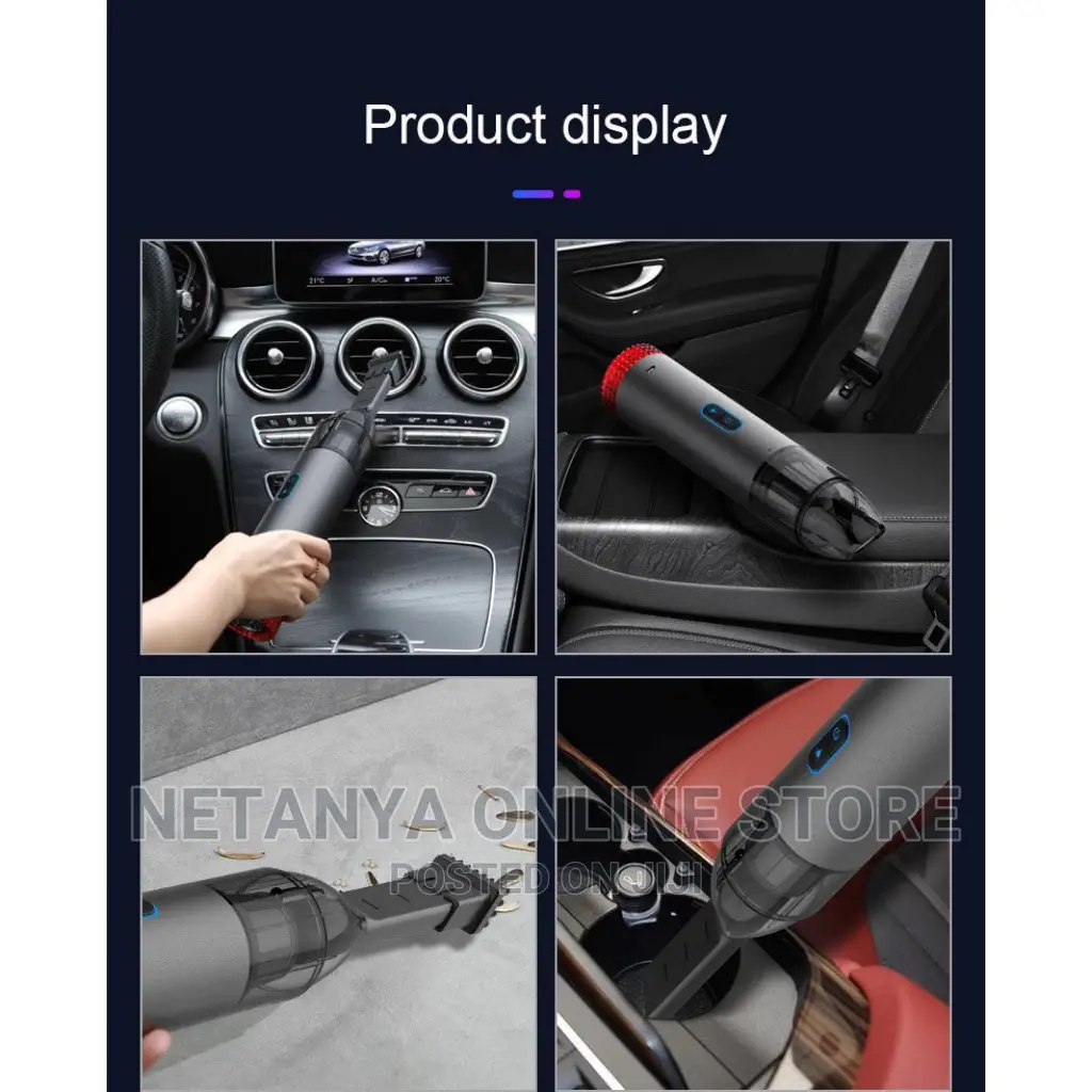 Portable Cordless Vacuum Cleaner.