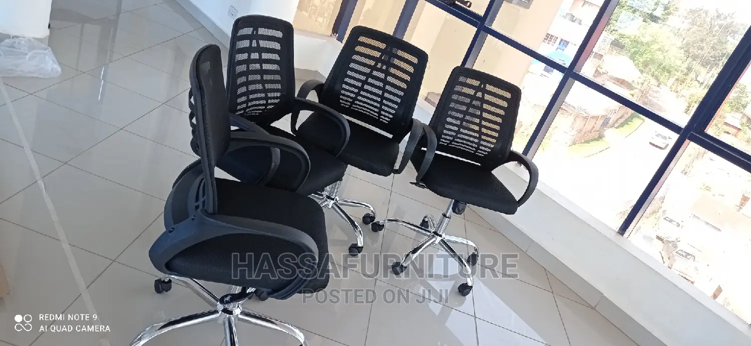 Mesh Chairs Short Back Brand New